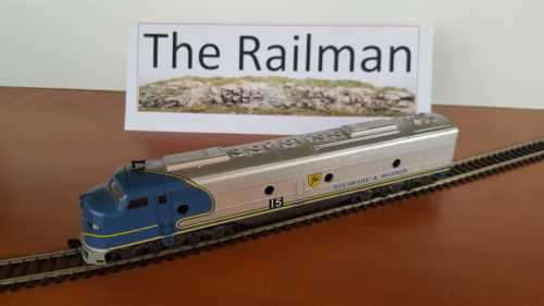 Rivarossi E-8 A & B and Diesel Locomotive - Delaware & Hudson