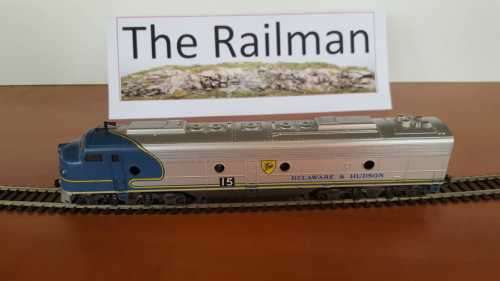 Rivarossi E-8 A & B and Diesel Locomotive - Delaware & Hudson