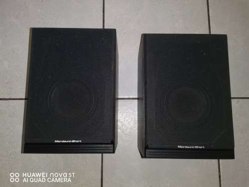 MORDAUNT SHORT MS 10 BRITISH MADE SPEAKERS IN GOOD CONDITION