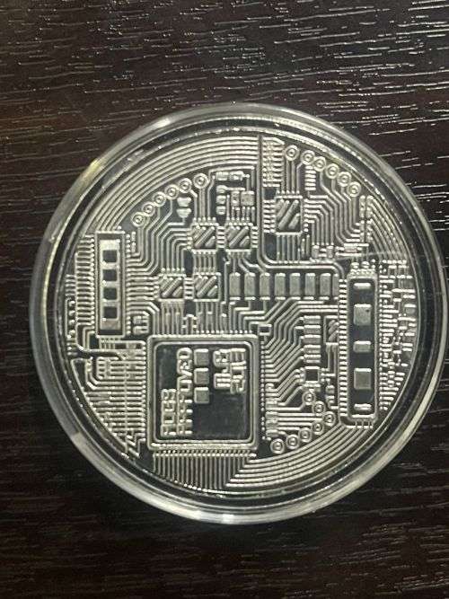 BITCOIN - 1 Troy OZ 999 Fine Copper MJB Monetary Metals BITCOIN Token Decentralized -Peer to Peer