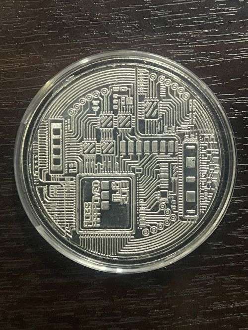 BITCOIN - 1 Troy OZ 999 Fine Copper MJB Monetary Metals BITCOIN Token Decentralized -Peer to Peer