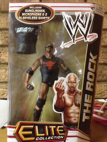 WWE Mattel Elite scale Rock