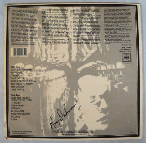 Roy Orbison  The Roy Orbison Collection 16 Greates Hits LP