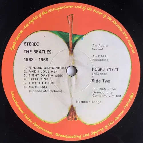 The Beatles  1962-1966 LP