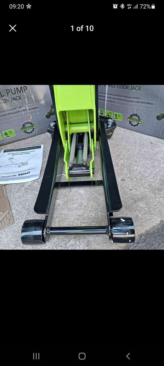 4 Ton Hydraulic low-profile Horizontal Car Jack