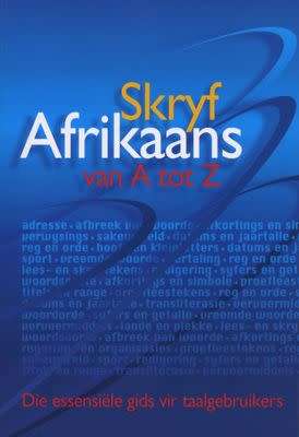 skryf afrikaans van a tot z