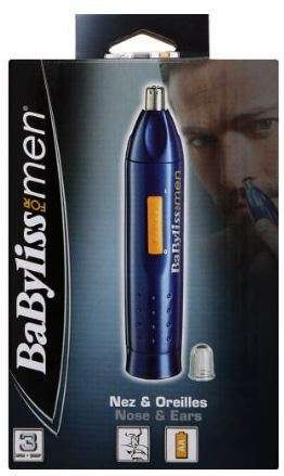 BABYLISS FOR MEN - NOSE & EAR HAIR TRIMMER
