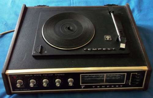 VINTAGE TEMPEST TURNTABLE & RADIOGRAM -  MODEL T160 - c1970's