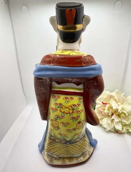 Vintage Chinese `Lu` God of Prosperity