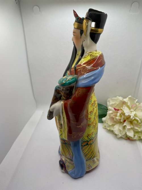 Vintage Chinese `Lu` God of Prosperity