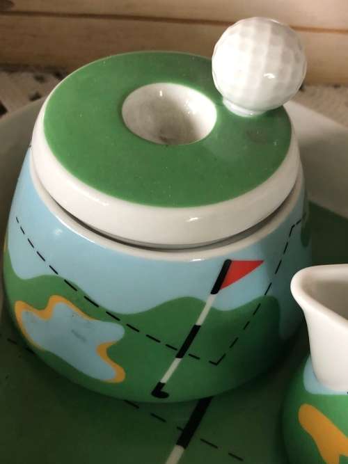 Golfers novelty teaset(MIS229)