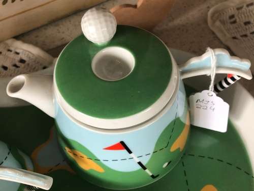 Golfers novelty teaset(MIS229)