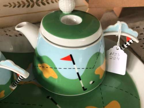 Golfers novelty teaset(MIS229)