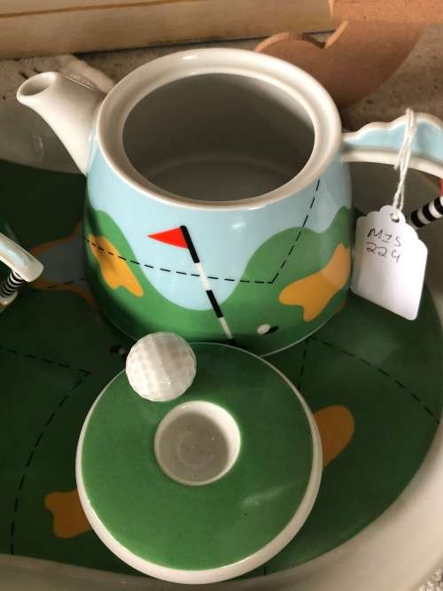 Golfers novelty teaset(MIS229)