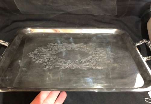 Tray silver plated(SIL186)