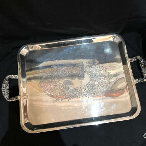 Tray silver plated(SIL186)