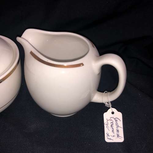 Continental creamerand sugar bowl(PORC733)