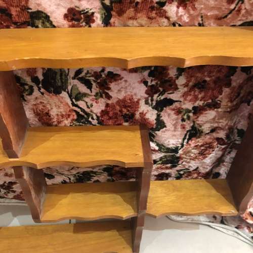 Shelf wooden vintage