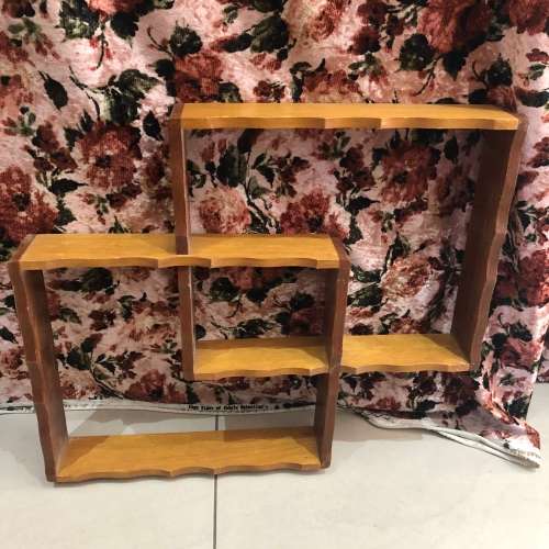 Shelf wooden vintage