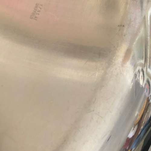 Serving dish lidded silver plated(SIL1345)