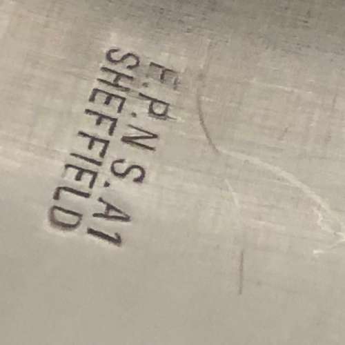 Serving dish lidded silver plated(SIL1345)