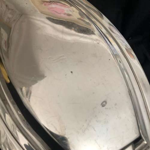 Serving dish lidded silver plated(SIL1345)