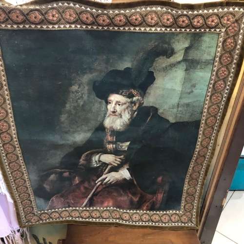 Wall hanging velveteen