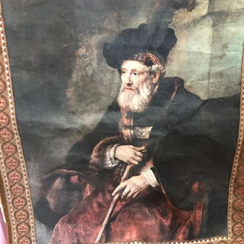 Wall hanging velveteen