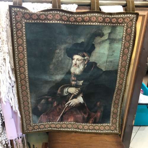 Wall hanging velveteen