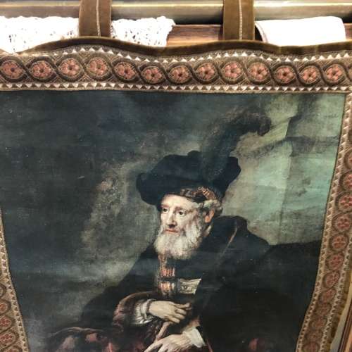 Wall hanging velveteen