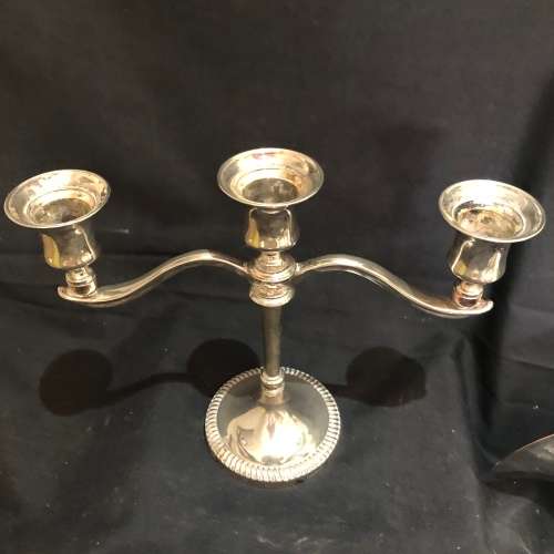Candle holder silver plated(MIS2/35)