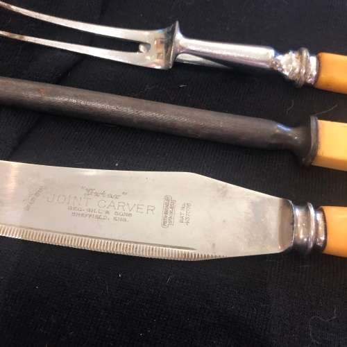 Bone handled carving items(CUT298)