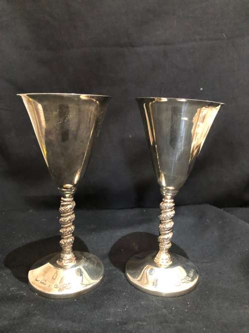 Goblets set silver plated(MIS1121)