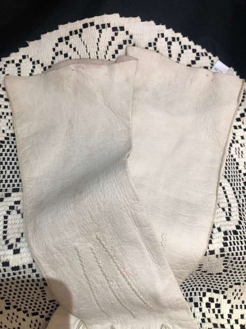 Gloves leather vintage(F)