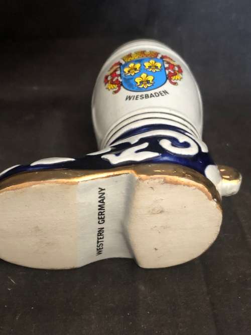 Ornament Tankard Shoe  West Germany(MIS339)