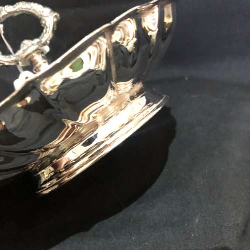 Biscuit/sweets basket silver plated(MIS252)