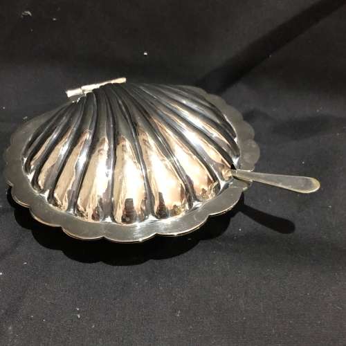 Butter dish silver plated(MIS369)