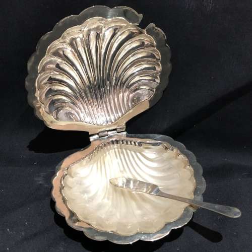 Butter dish silver plated(MIS369)