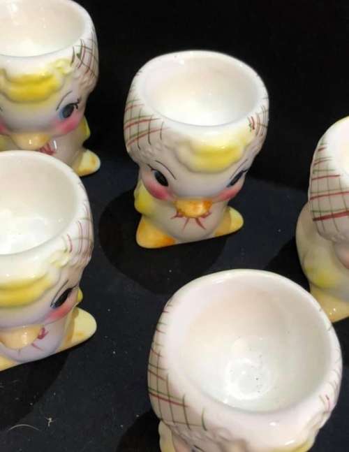 Egg cups set of 6