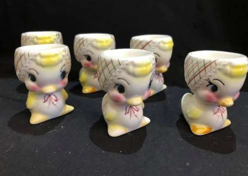 Egg cups set of 6