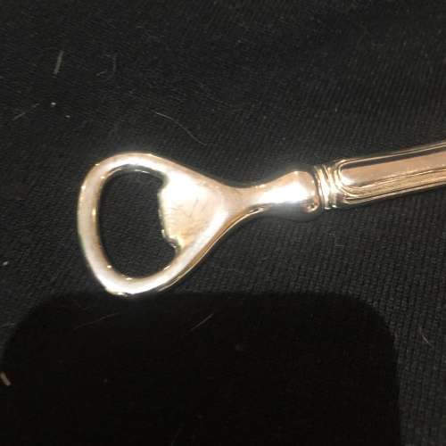 Bottle opener silver plated(A)
