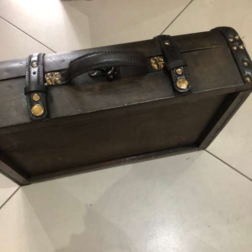 Suitcase wood display