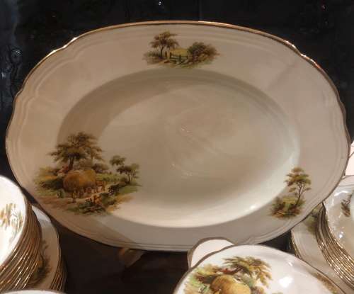 Dinner set/serviceAlfred Meakin Hayride dinner service 8 place