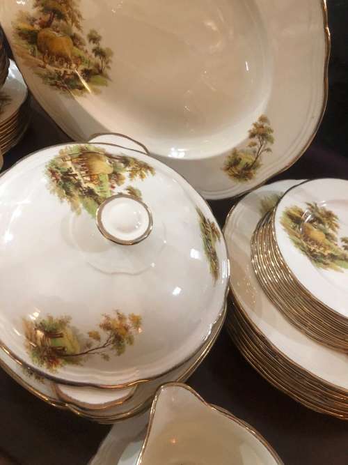 Dinner set/serviceAlfred Meakin Hayride dinner service 8 place