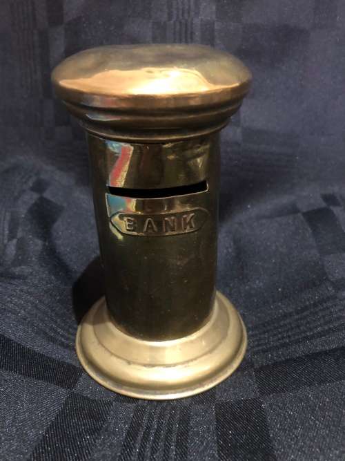 Moneybox brass