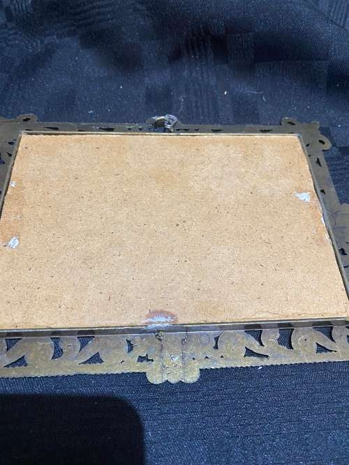 Frame Brass framed satin inner Italy