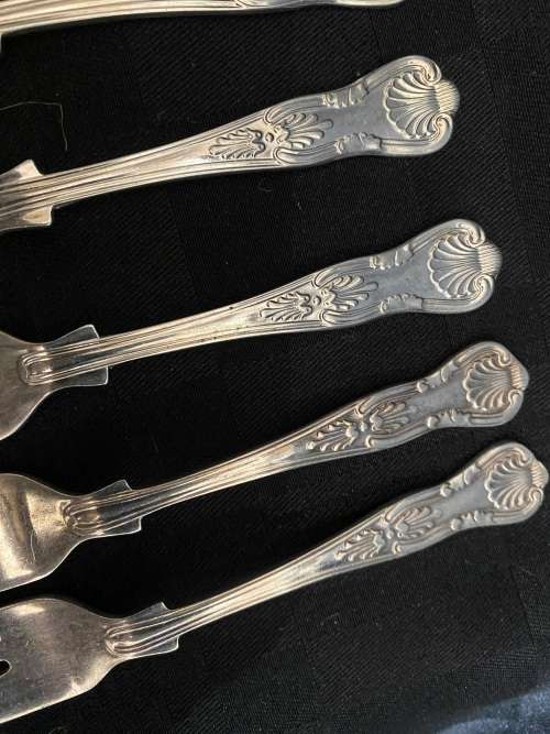 Cake forks Kings pattern(E)