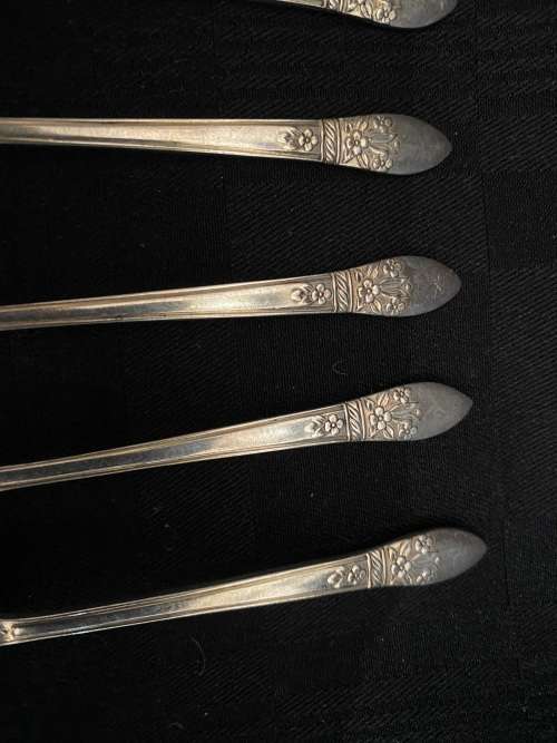Teaspoons silver plated(F)