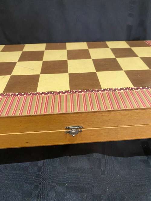 Chess/backgammon set large