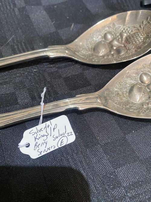 Salad servers Kings pattern(E)